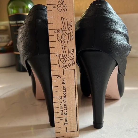 Elle black high-heeled booties - Picture 10 of 10